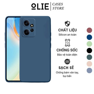 Ốp lưng điện thoại Olie Xiaomi Redmi 12 Note 12S 12 Pro 12Pro 5g 11 11S ốp điện thoại vuông chống bẩn bảo vệ camera