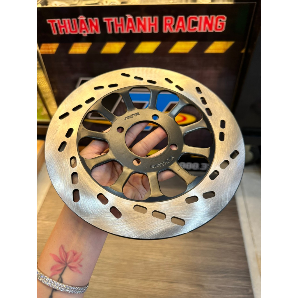 Dĩa Thắng Lòng Đen Sport Zin-Xipo/Satria2k/RGV