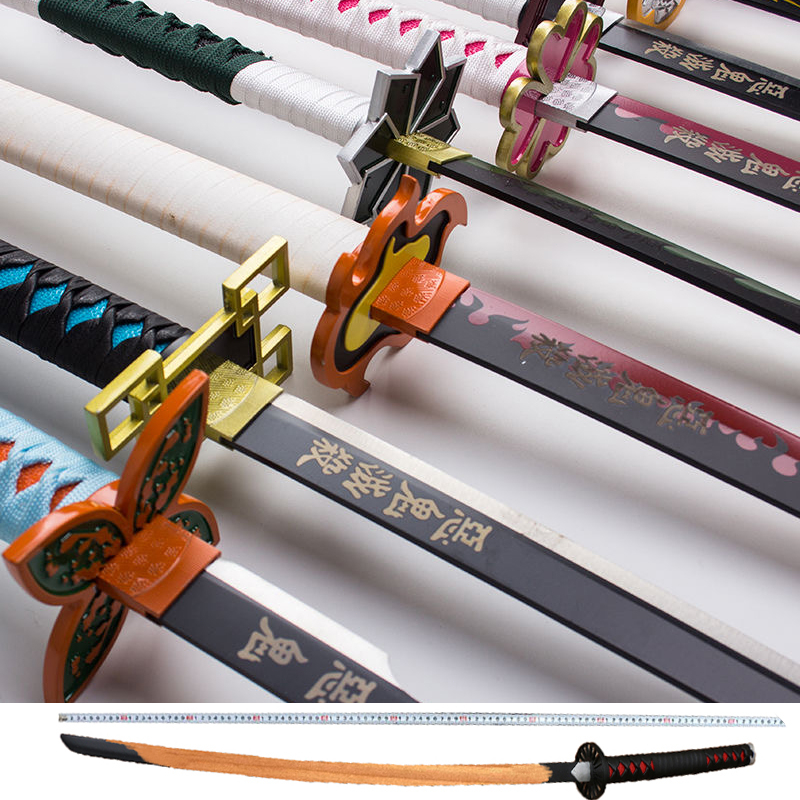 Kimetsu No Yaiba Mô hình 104cm Cosplay Demon Slayer ĐKamado Tanjiro Yoriichi ạo cụ nhân vật zoro shusui onepiece Tanjirou katana zenitsu gift Kids