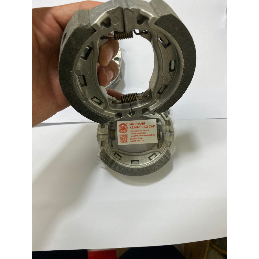 Combo 2 Bố Thắng Đùm  xe Honda: Ream, Wave, Future, RSX,.... Cao cấp theo Công Nghệ tán Ô tô