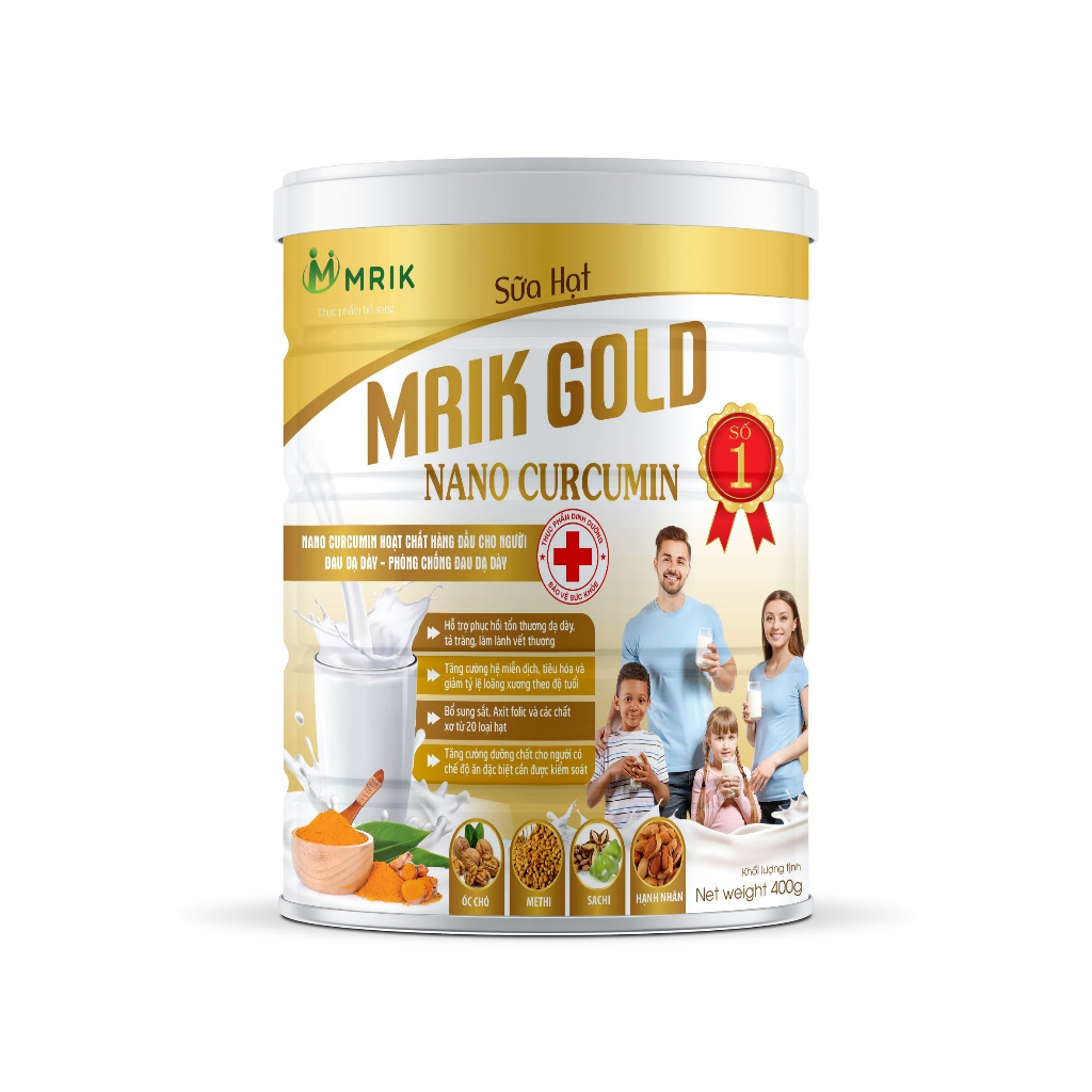 Sữa hạt cho bé từ 1 tuổi siêu dinh dưỡng Mrick gold(900g) bé thấp còi suy dinh dưỡng thay thế sữa bò hỗ trợ hệ tiêu hóa