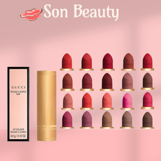 Son Gucci Tester Dòng Matte và Satin - Tester Box Trắng Như Ảnh Chụp