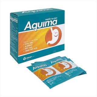 Aquima h20gói , khó tiêu, ợ hơi, giảm tiết acid dạ dày