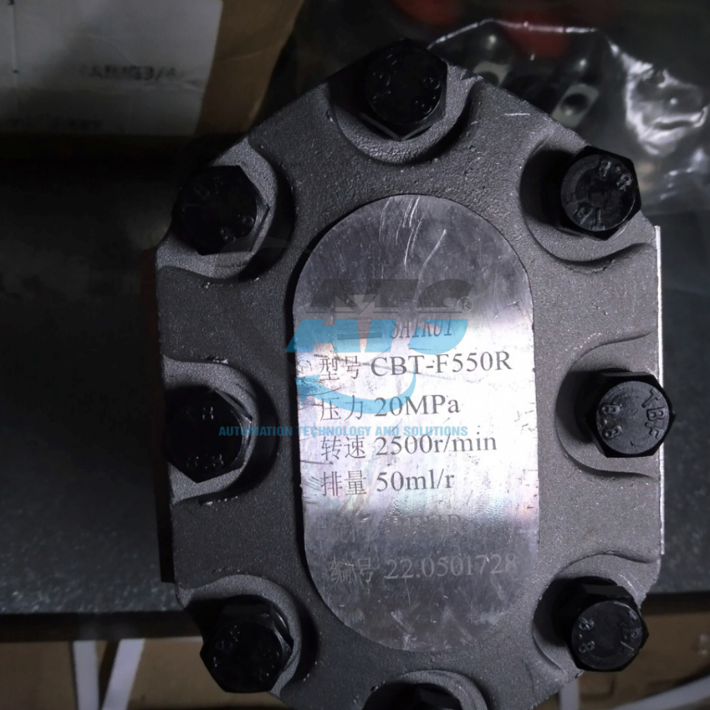 Bơm thủy lực CBT-F550R bơm nhông