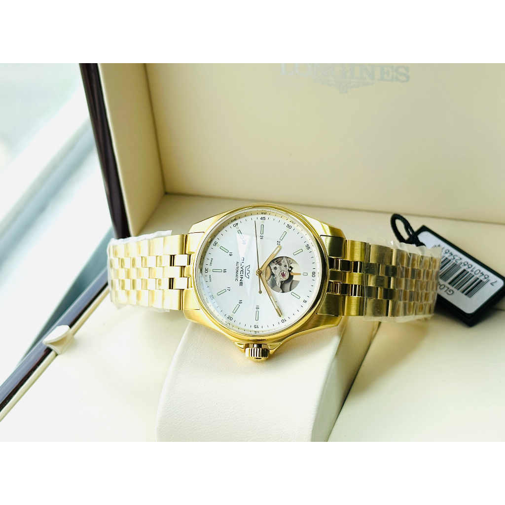 Đồng hồ nam dây thép Glycine Open Heart GL0461