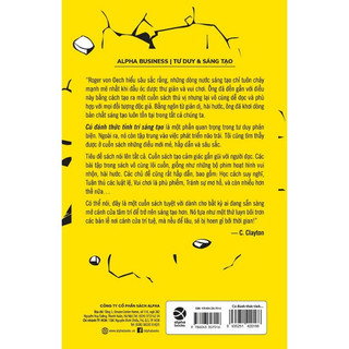 Sách - Cú Đánh Thức Tỉnh Trí Sáng Tạo ( Roger von Oech-ALP)
