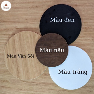 Mặt bàn trà tròn - Đường kính 50cm, 60cm nội thất Mộc Thôn - Gỗ MDF cao cấp nhập khẩu Thái Lan LK021
