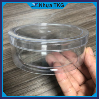 120 Hộp Nhựa Tròn Nhỏ 11x 4cm (3.600đ 1 cái) Đựng bánh kẹo, ô mai, đồ khô, hương trầm