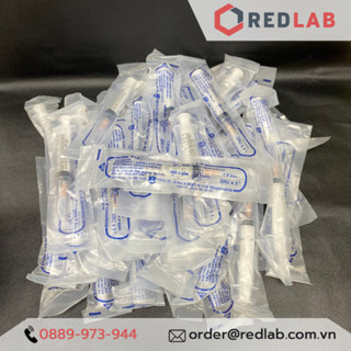 Bán lẻ Bơm tiêm xi lanh tiệt trùng EO 5ml/cc, 10ml/cc kim tiêm 25G x 1' Vinahankook