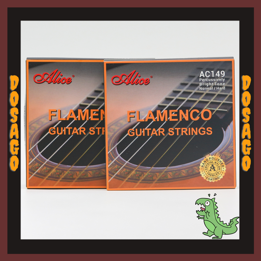 Chính Hãng - Dây đàn nilon Alice AC149 Flamenco cho đàn Classic - Model cao cấp của hãng Alice