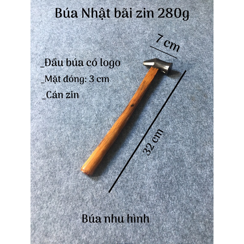 Búa Nhật bãi zin 280g.