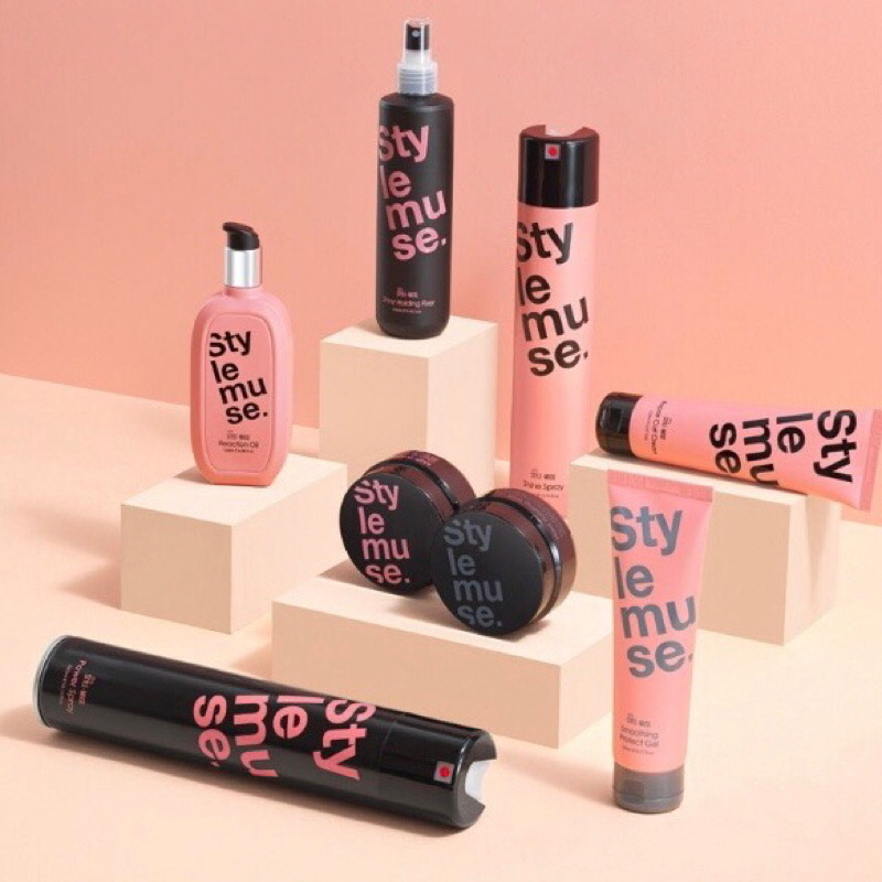 Xịt phun sương tạo độ bóng lộng lẫy cho mái tóc ATS Stylemuse Shine Spray