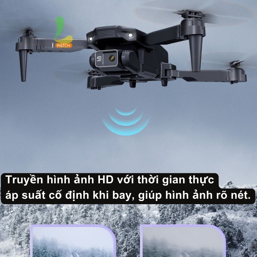 Flycam mini H15 - Thiết bị bay giá rẻ có camera kép HD, tích hợp nhiều tính năng thông minh và dung lượng pin khủng | BigBuy360 - bigbuy360.vn