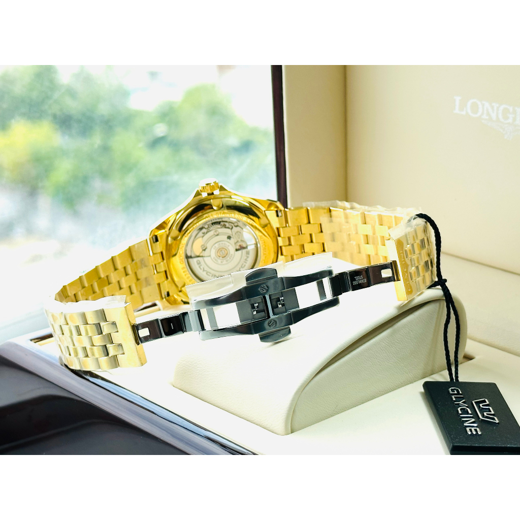 Đồng hồ nam dây thép Glycine Open Heart GL0461