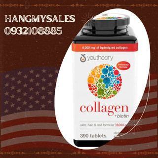 VIÊN UỐNG COLLAGEN YOUTHEORY 390V HỖ TRỢ LÀM ĐẸP TỪ BÊN TRONG CHO PHỤ NỮ
