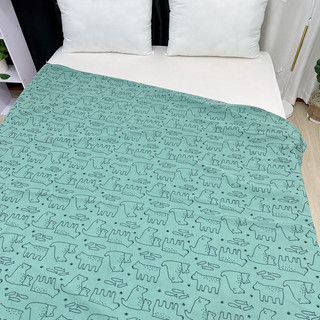 Chăn - Mền Nỉ Thailand 1.5x1.9m mỏng