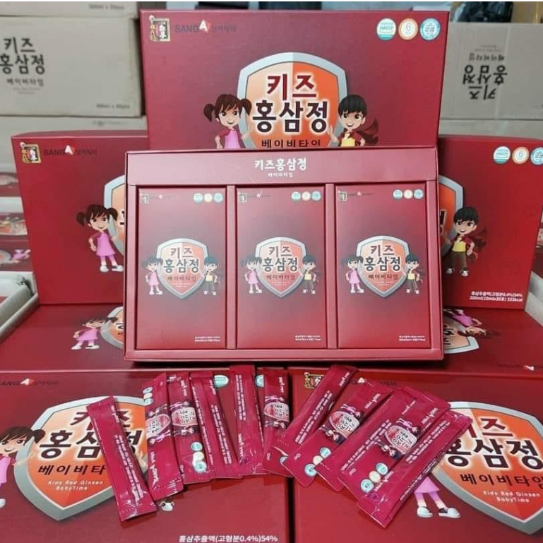 Nước Uống Hồng Sâm Trẻ Em Baby Sanga Hàn Quốc