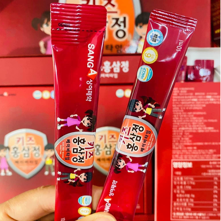 Nước Uống Hồng Sâm Trẻ Em Baby Sanga Hàn Quốc