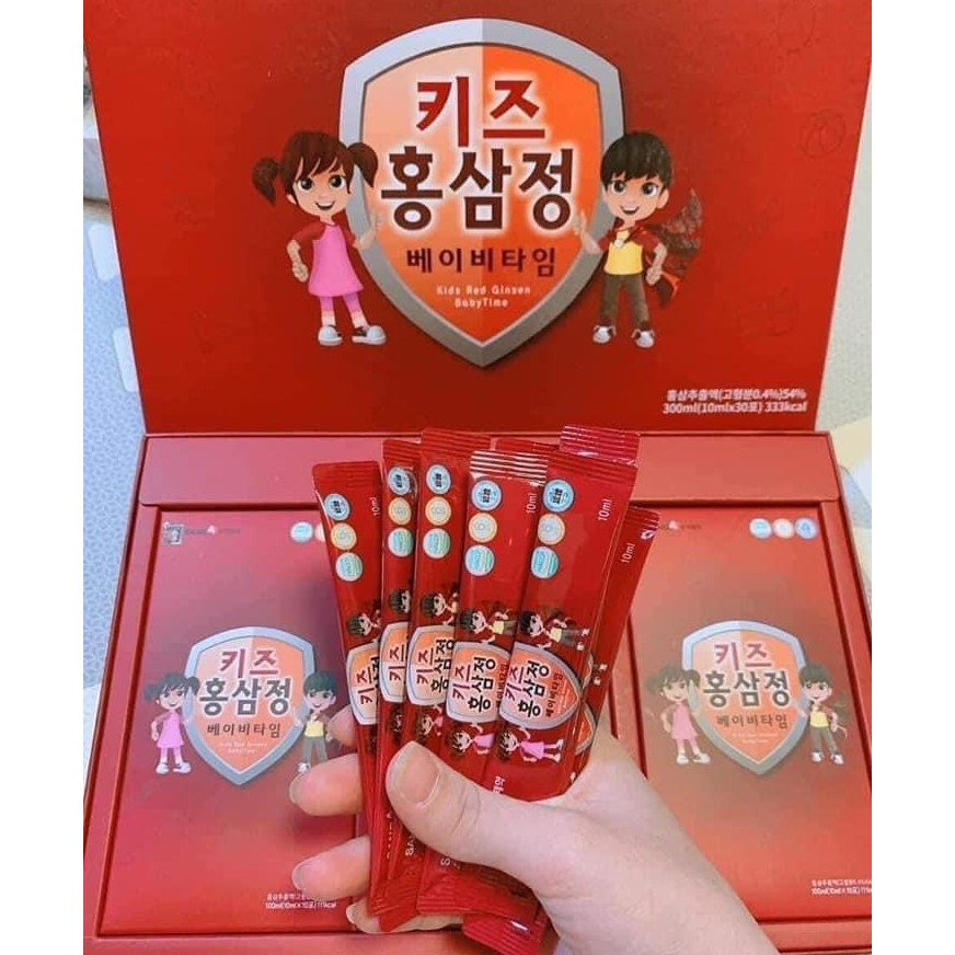 Nước Uống Hồng Sâm Trẻ Em Baby Sanga Hàn Quốc