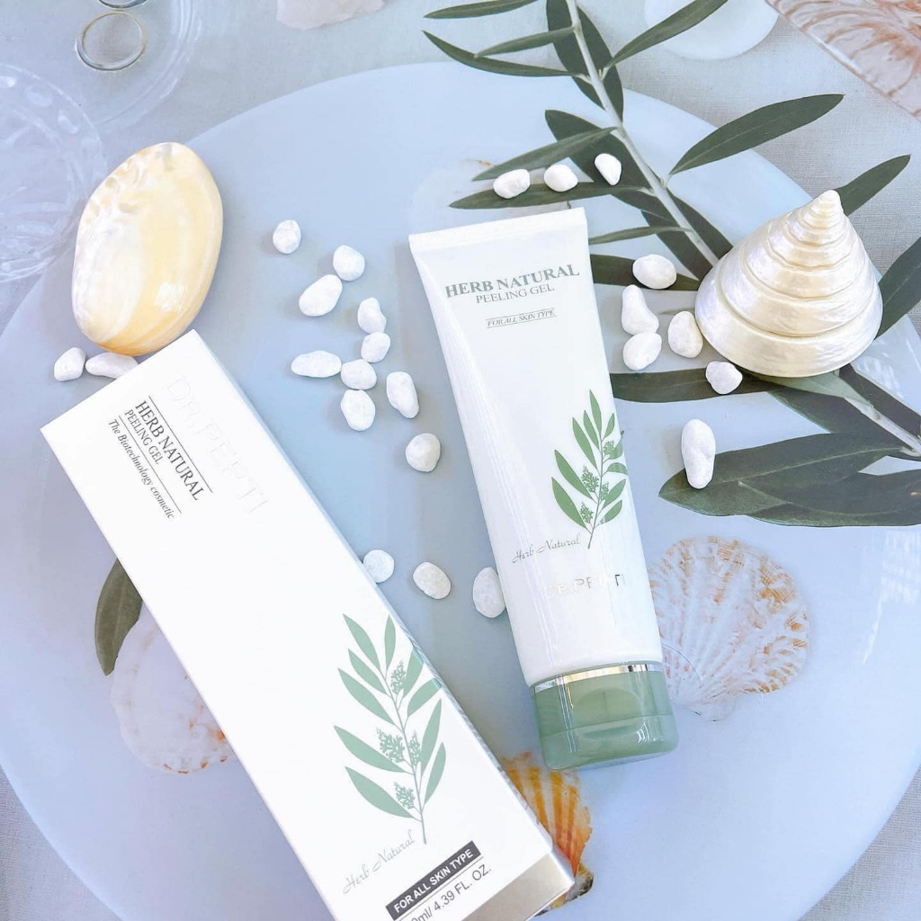 Tẩy Tế Bào Chết Dạng Gel Chiết Xuất Thảo Dược Dr.Pepti+ Herb Natural Peeling Gel 130ml