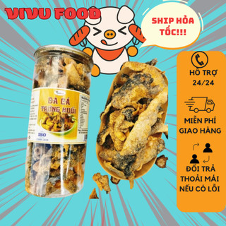 Da cá trứng muối thơm ngon béo ngậy - hũ 250g - vivu food