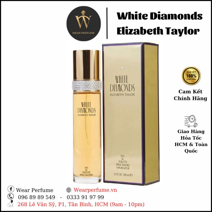 Nước Hoa Nữ White Diamonds Elizabeth Taylor