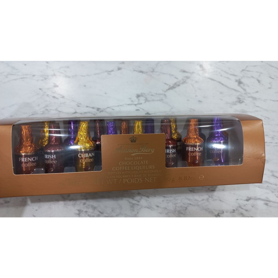 Rượu mùi cà phê sô cô la Anthon Berg-Chocolate Coffee Liqueurs 250gr-Expiry date: 09/2023