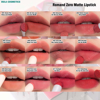 Son Thỏi Lì Romand Zero Matte Lipstick 3g