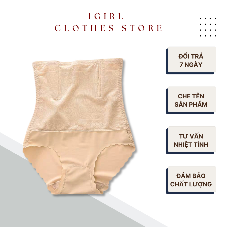 Quần Gen Nịt Bụng Siết Eo Nâng Mông Mặc Váy Tạo Dáng Eo Thon IG 6883