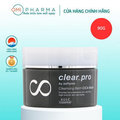 Sáp Tẩy Trang Làm Sạch Sâu Lỗ Chân Lông Softymo Kose Nhật Bản Công Nghệ Clear-Pro 90g