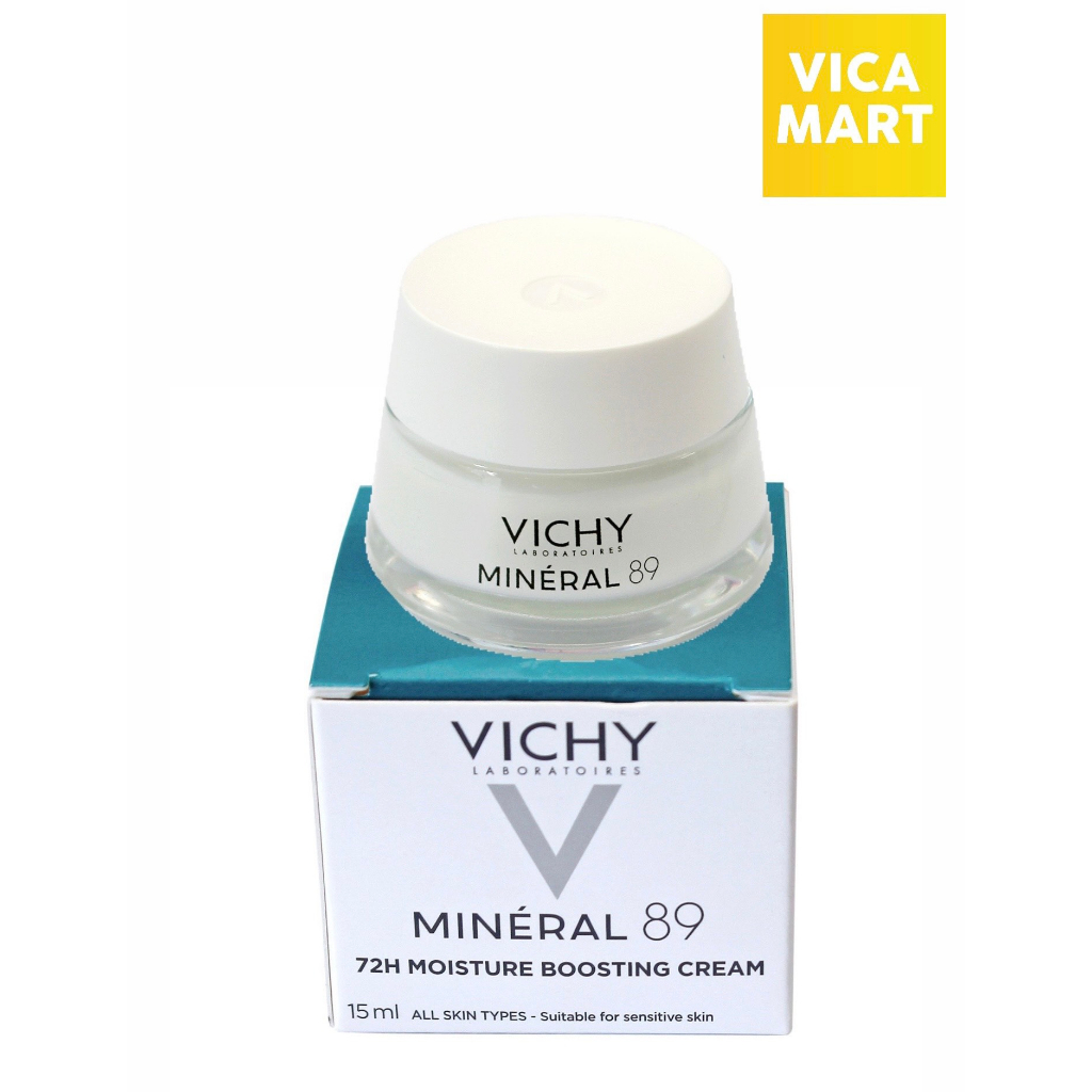 Kem Dưỡng Ẩm Cấp Nước và Phục Hồi Vichy Minéral 89 15ml
