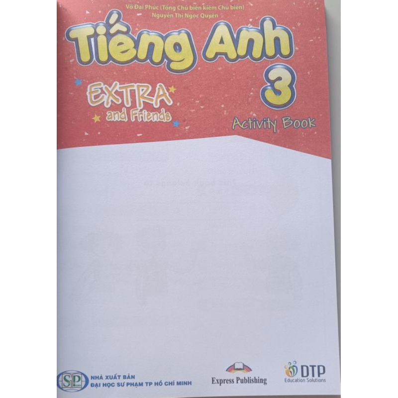 Tiếng Anh lớp 3 Extra and Friends Activity Book
