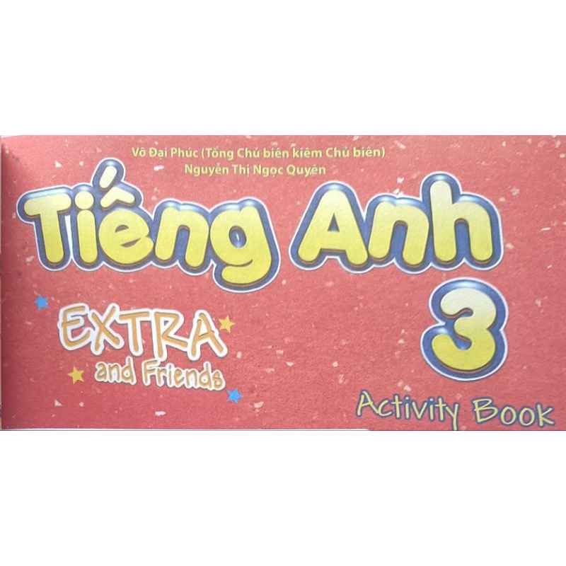 Tiếng Anh lớp 3 Extra and Friends Activity Book
