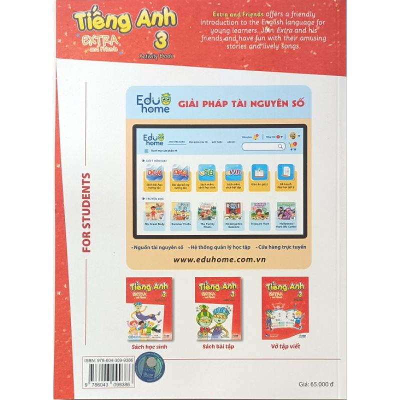 Tiếng Anh lớp 3 Extra and Friends Activity Book