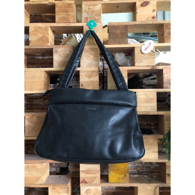 Túi đeo vai da thật hiệu Esprit- 2hand