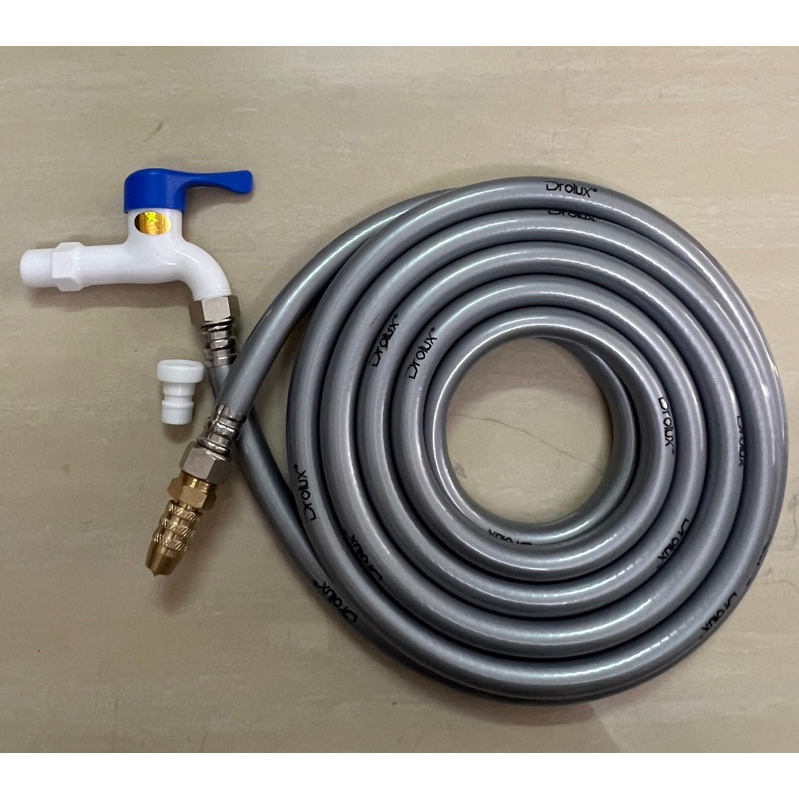 Vòi hồ nhựa tay xanh phi 21mm