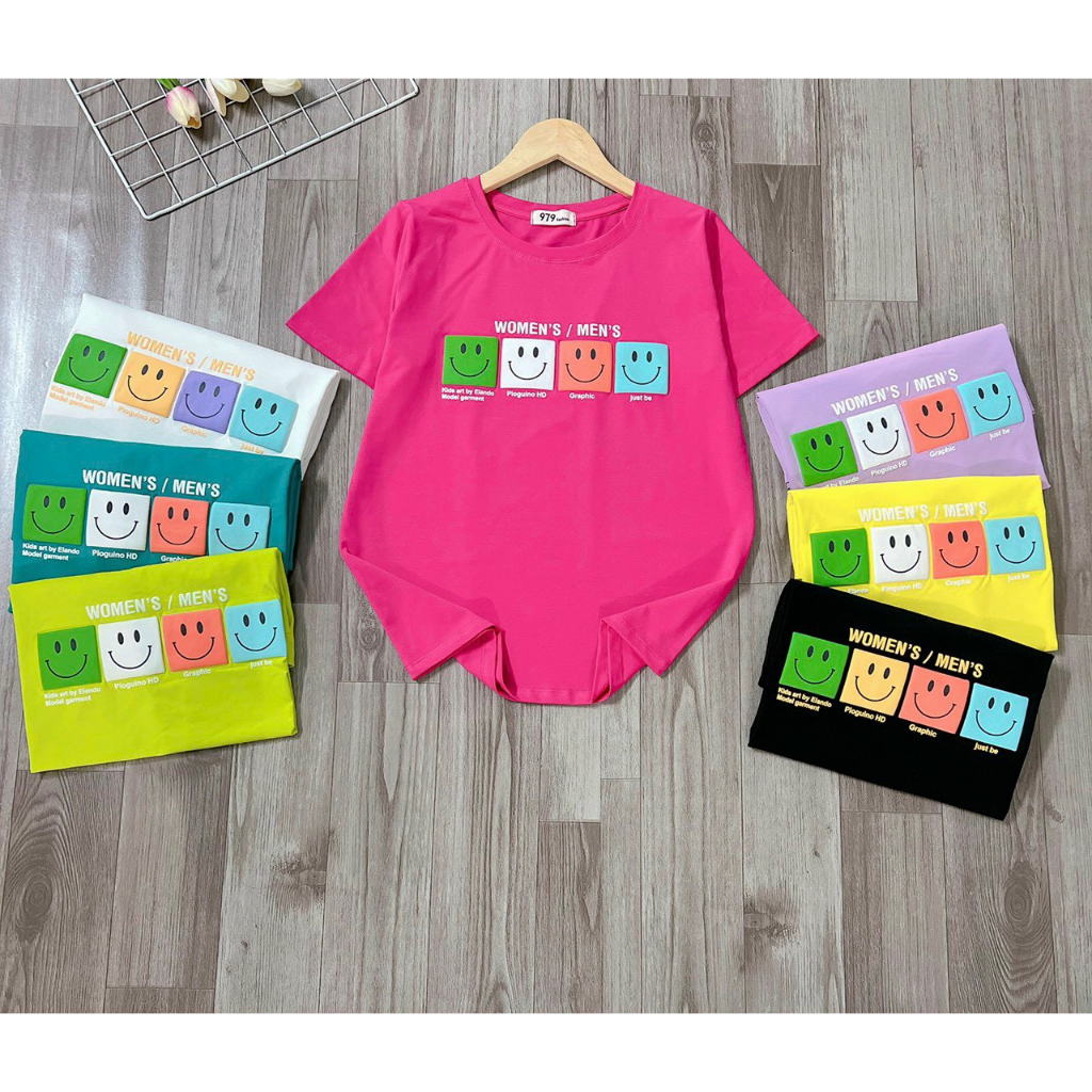 (WOMEN) Áo Thun nữ phom vừa (form vừa) co giãn 4 chiều, mềm mịn 979