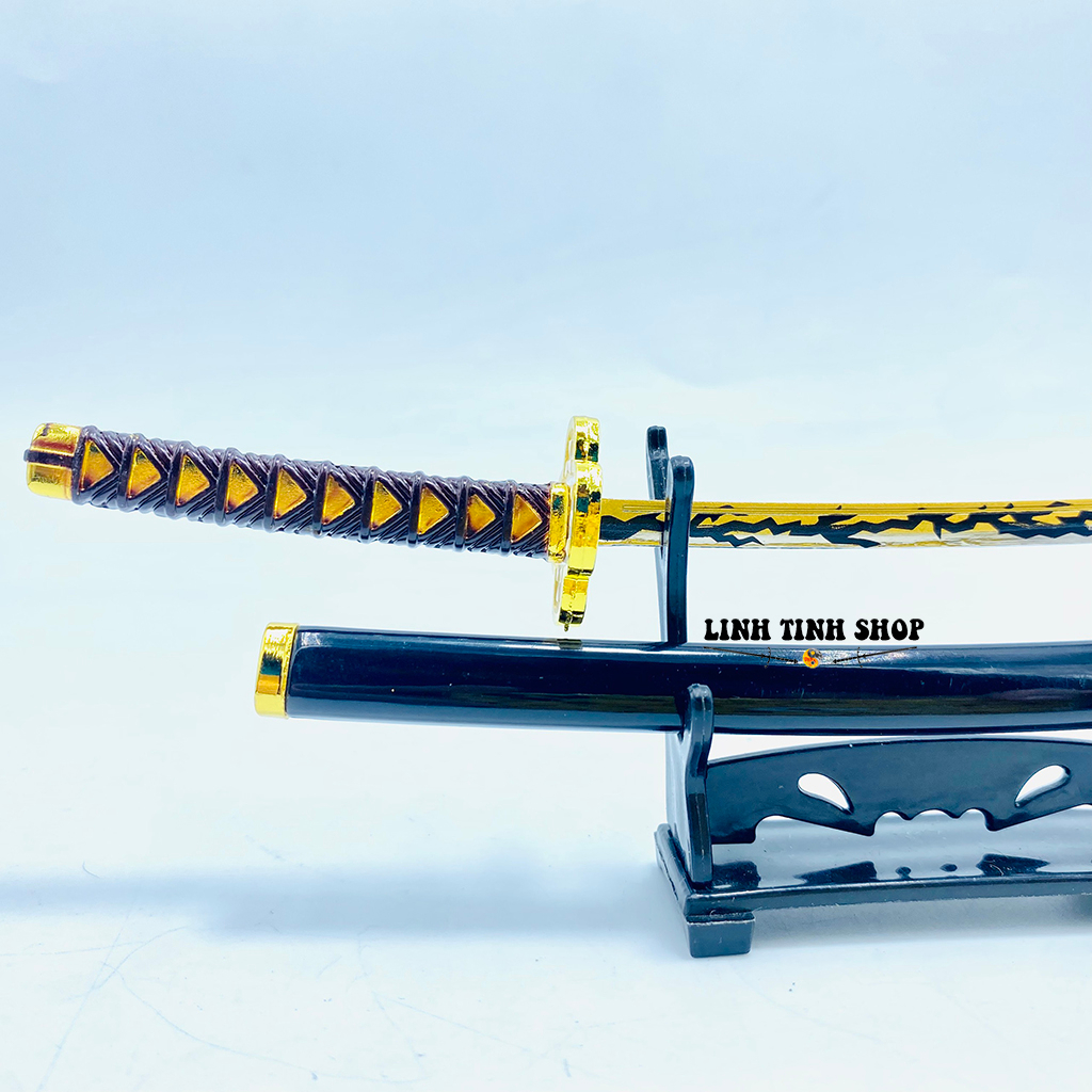 Mô hình Kimetsu No Yaiba Thượng huyền lục Kaigaku Hắc hóa lôi kiếm