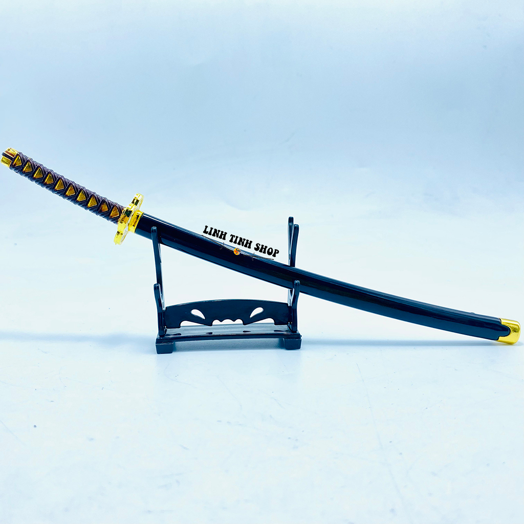 Mô hình Kimetsu No Yaiba Thượng huyền lục Kaigaku Hắc hóa lôi kiếm