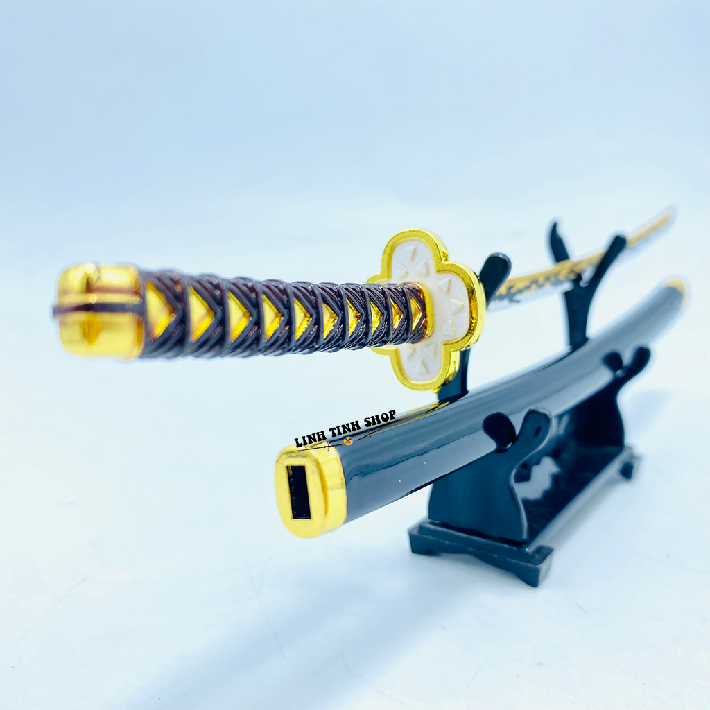 Mô hình Kimetsu No Yaiba Thượng huyền lục Kaigaku Hắc hóa lôi kiếm