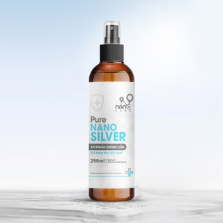 Nano-Care Xịt Khuẩn Không CỒN Nano Bạc Cao Cấp (Chai 250ML)