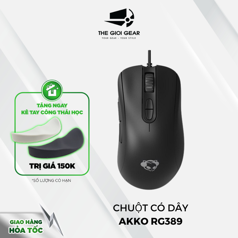 Chuột Chơi Game Có Dây - AKKO RG389 - Hàng Chính Hãng