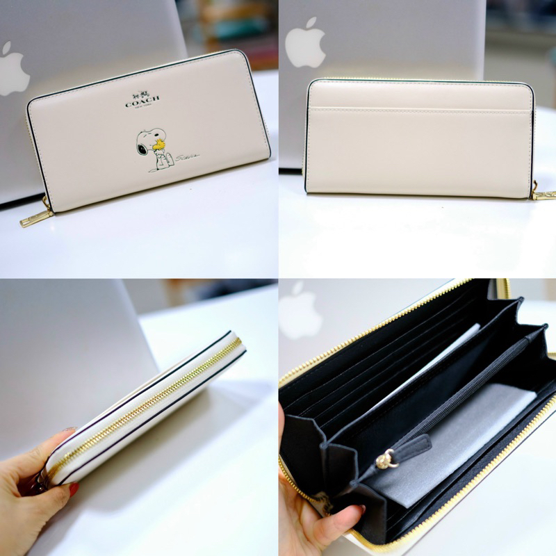 Ví C0ach Long Zip Around dư xịn