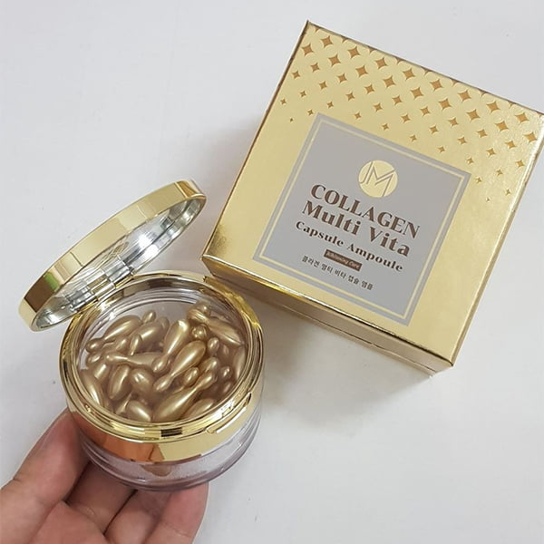 Serum Collagen Tươi Dưỡng Ẩm Chống Lão Hóa Ammud Multi Vita Ampoule