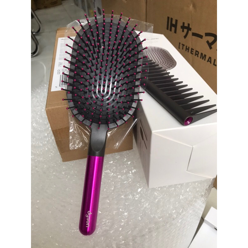 Sét 2 lược Dyson mat xa siêu đẹp, siêu xịn - Hàng Chuẩn Fullbox