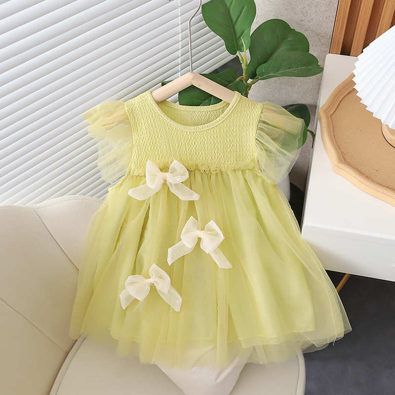 Đầm Thời Trang Mùa Hè Dễ Thương Xinh Xắn Dành Cho Bé Gái 0-4 Tuổi