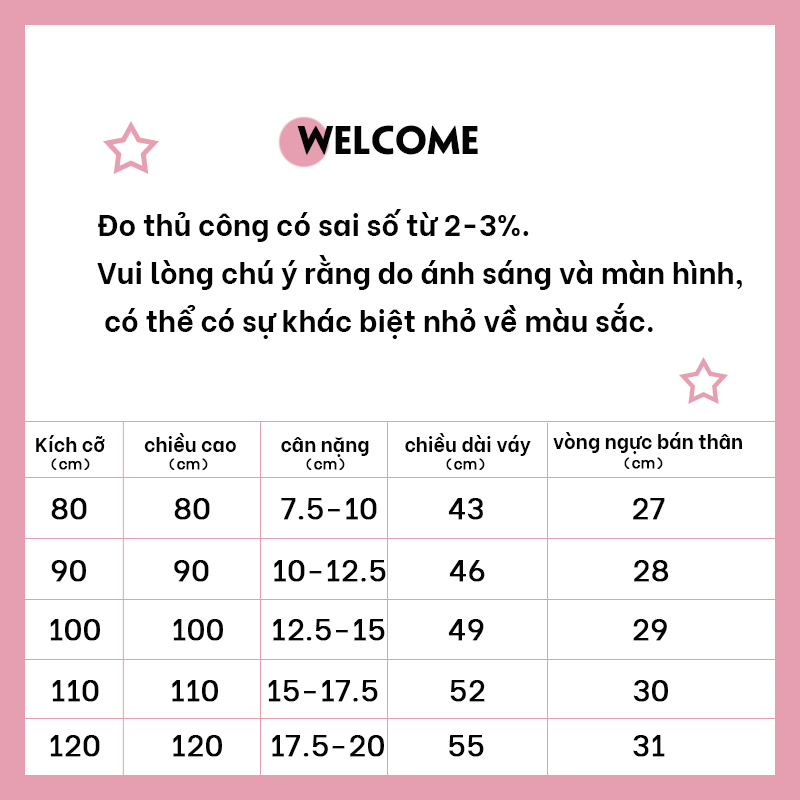 Đầm Thời Trang Mùa Hè Dễ Thương Xinh Xắn Dành Cho Bé Gái 0-4 Tuổi