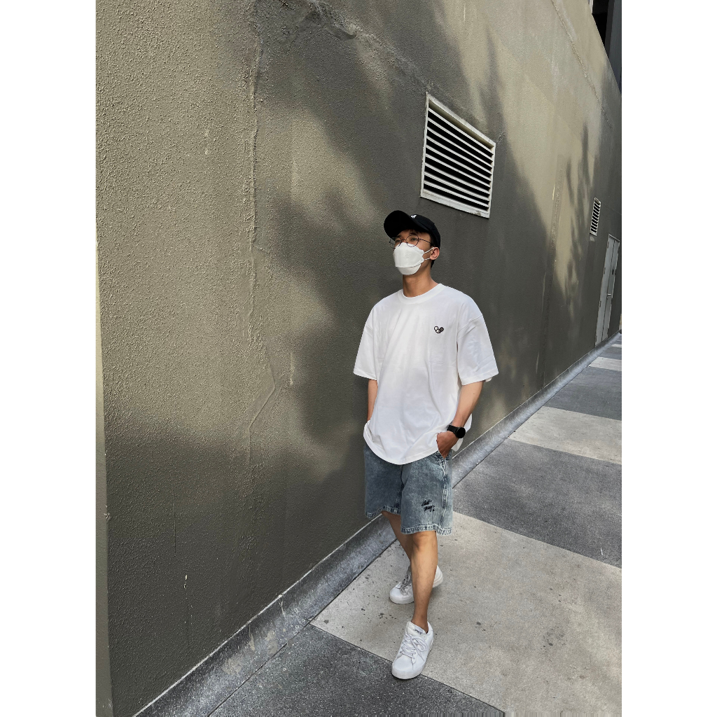 ÁO THUN Mini Logo trắng CHUOTTRANG