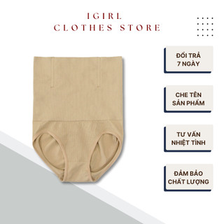 Quần gen nịt bụng cotton giảm mỡ định hình eo thon chống cuộn ig 8276