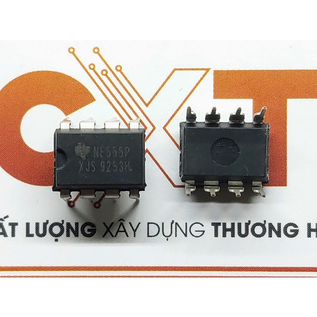 NE555P IC OSC SINGLE TIMER 100KHZ 8-DIP